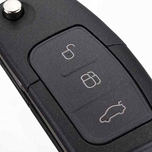 Carcasa mando llave de coche 3 botones compatible con Ford