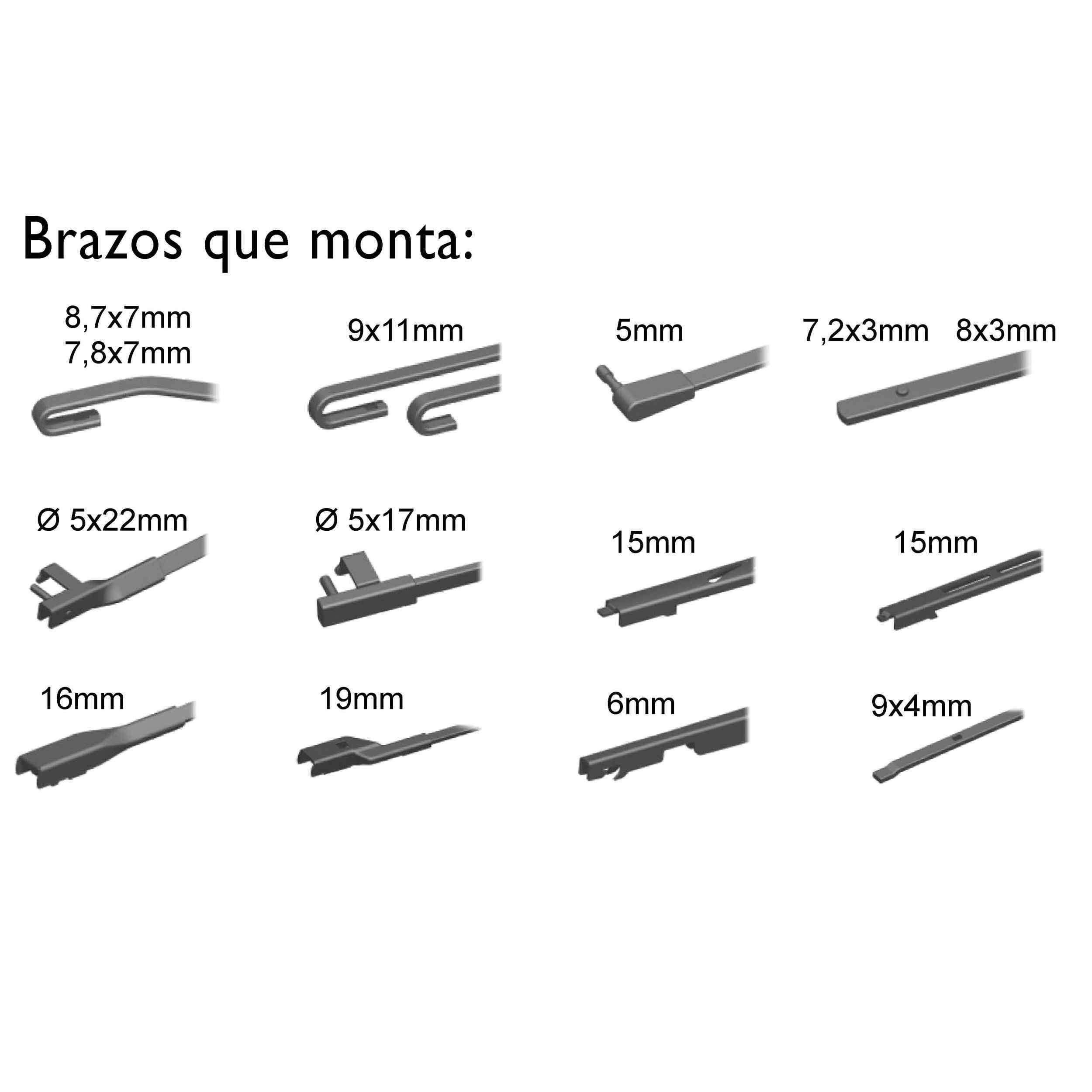frutas Injusticia Cintura Escobilla limpiaparabrisas delantero multi conector 62.5 cm - Compra online frutas Injusticia Cintura Escobilla limpiaparabrisas delantero multi conector 62.5 cm - Compra online