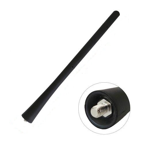 de radio universal para coche 17 cm AM/FM rosca M5 negro Autozoco